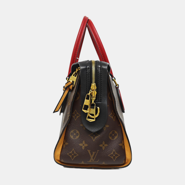 TUILERIES Monogram Coated Canvas Brown