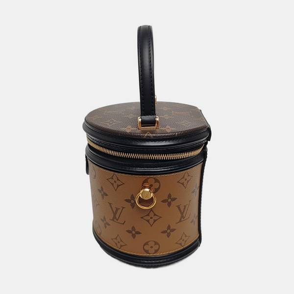 CANNES PM Monogram Coated Canvas Brown