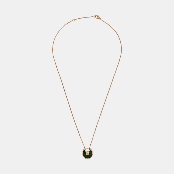 AMULETTE DE CARTIER 18k Rose Gold Necklace