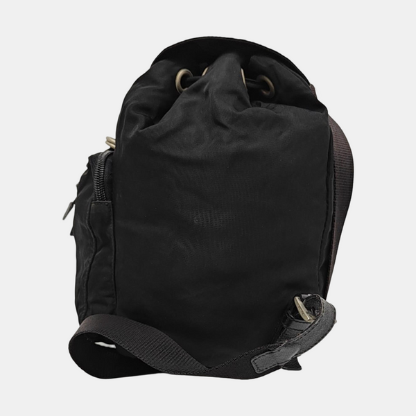 Nylon Backpack Black