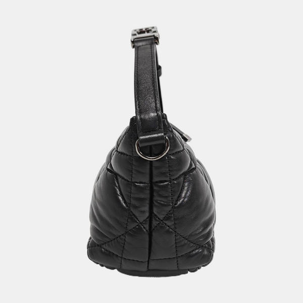 Diortravel Nomad Small Cannage Calfskin Black