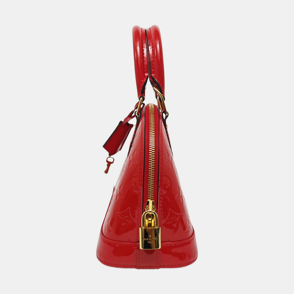ALMA BB Monogram Charol Rojo