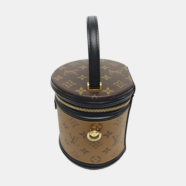 CANNES PM Monogram Coated Canvas Brown