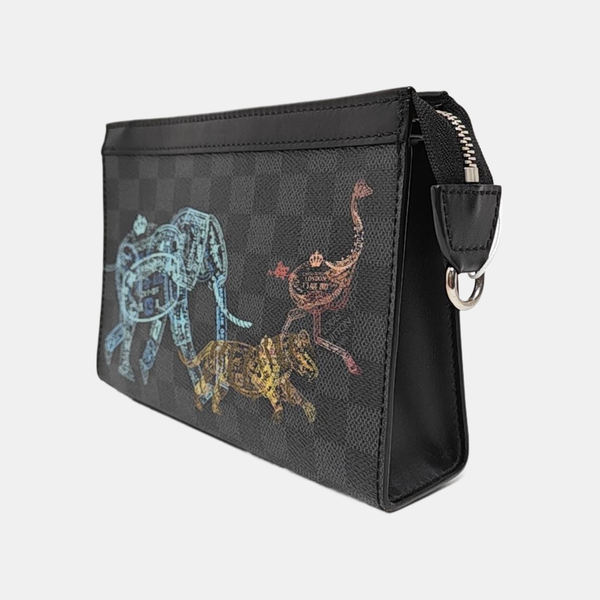 GASTON Coated Canvas Gray