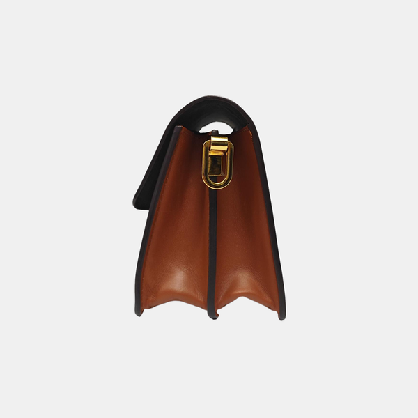 DAUPHINE Mini Monogram Coated Canvas Brown