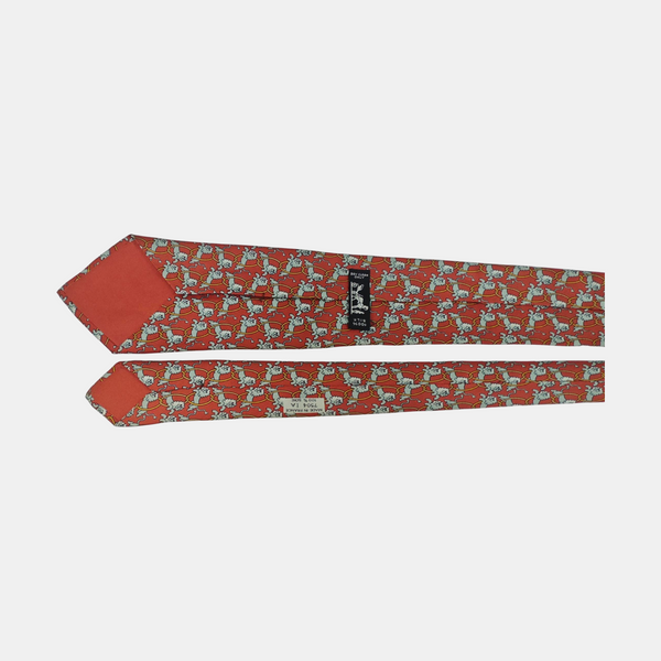 Mulberry Silk Tie Orange