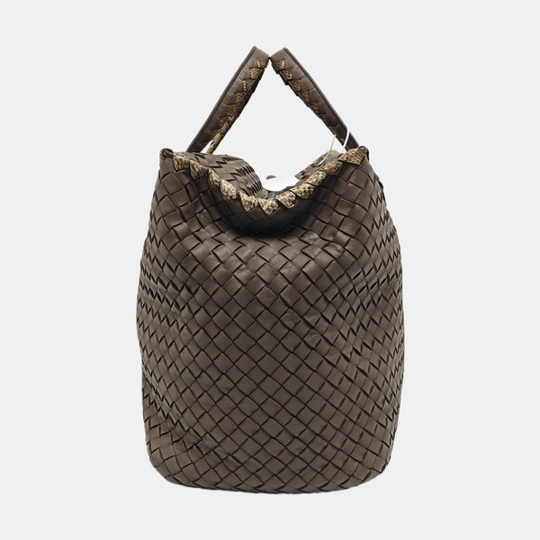 Cesta Calfskin Gray