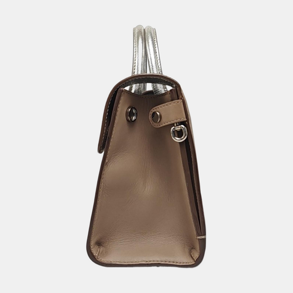 Authenticated pre-owned Diorever Calfskin Brown - Tote Bag at Looply