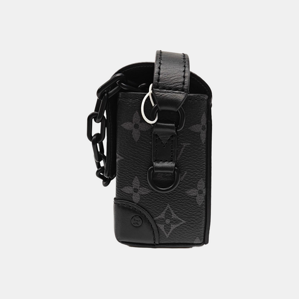 STEAMER Mini Monogram Coated Canvas Black