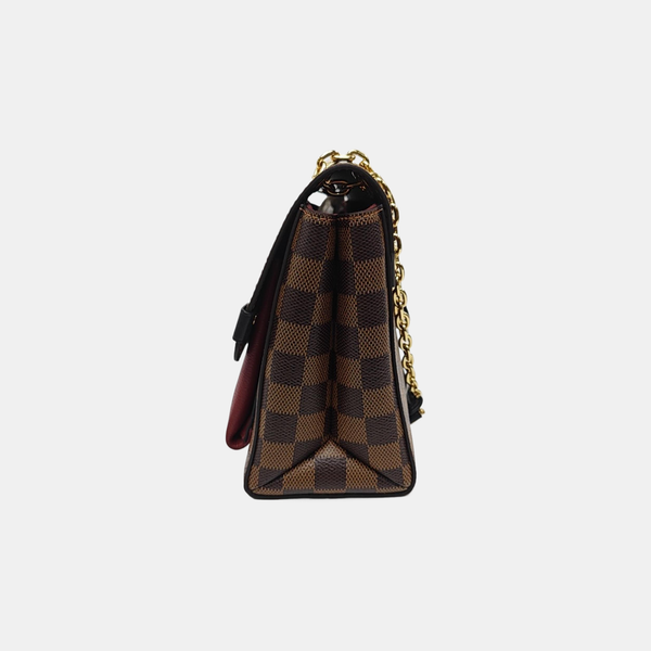 VAVIN PM Damier Ebene Coated Canvas Brown