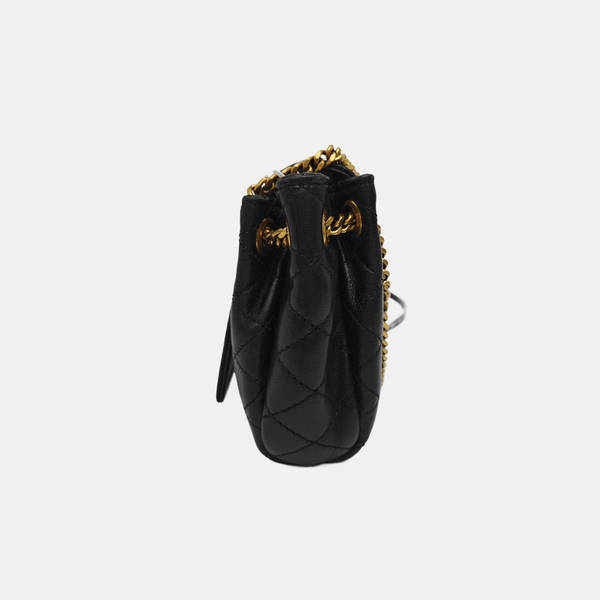 NOLITA Mini Quilted Lambskin Black