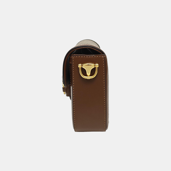 Horsebit 1955 Mini Coated Canvas Beige