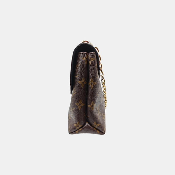 SAINT PLACIDE Monogram Coated Canvas Brown