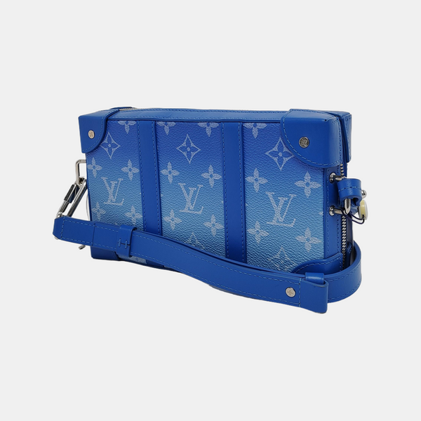 WALLET TRUNK Monogram Coated Canvas Blue