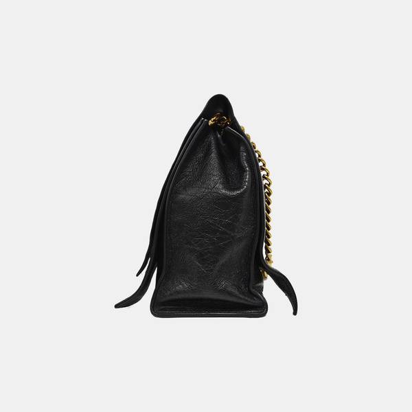 Crush Large Calfskin Black