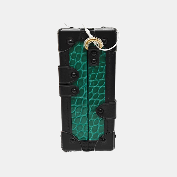 PETITE MALLE Crocodile Green