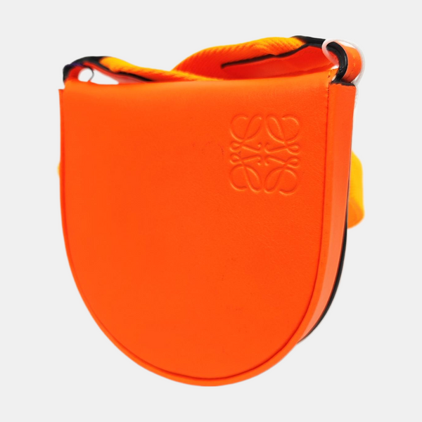 Heel Small Calfskin Orange