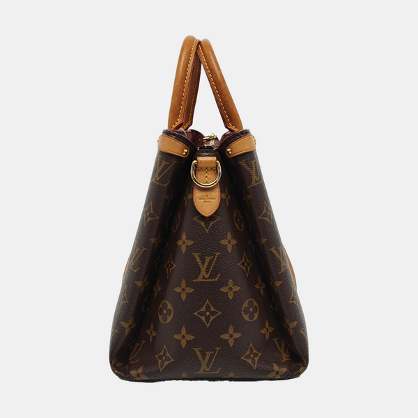SOUFFLOT MM Monogram Coated Canvas Brown