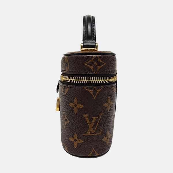 Vanity Chain Pouch Monogram Coated Canvas Brown