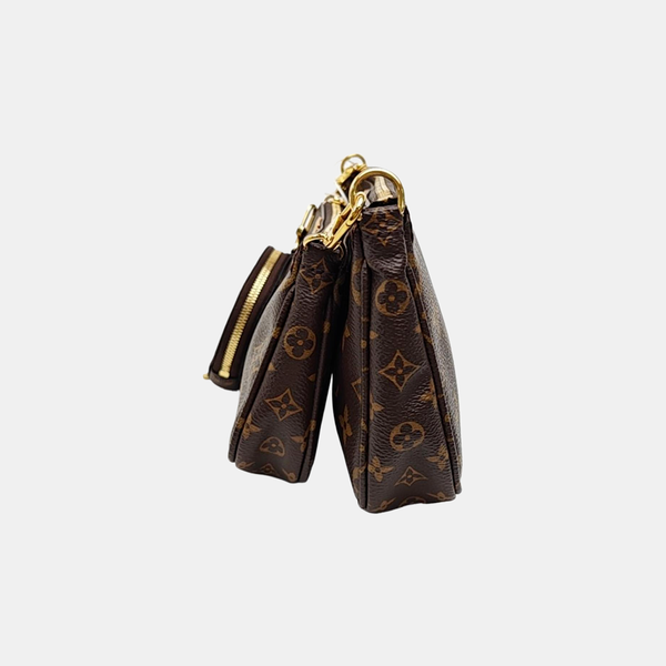 MULTI Monogram Coated Canvas Brown