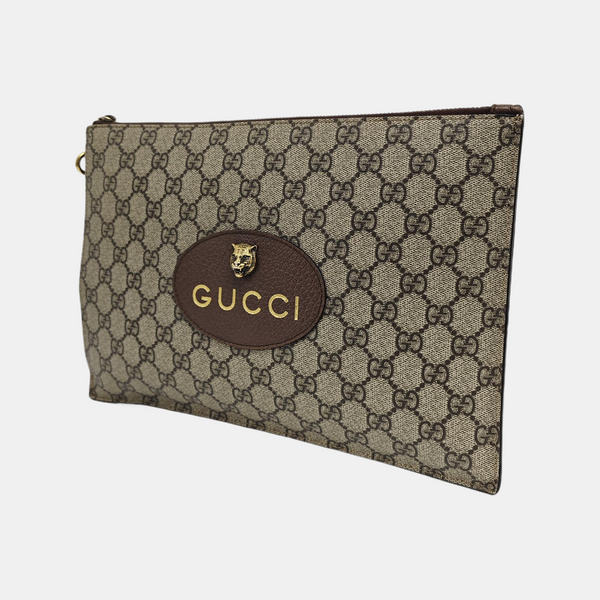 Neo Vintage Monogram Coated Canvas Beige