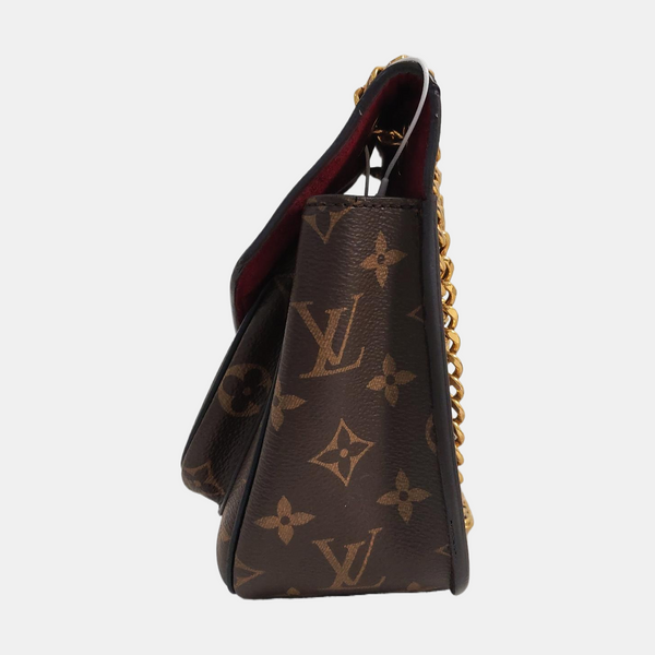 PASSY Monogram Coated Canvas Brown