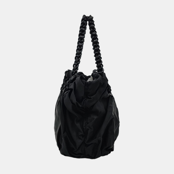 Quilted Nylon Black