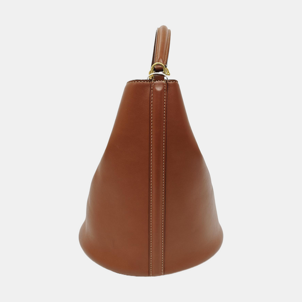 BUCKET 16 Calfskin Brown