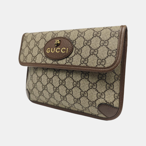 Neo Vintage Monogram Coated Canvas Beige