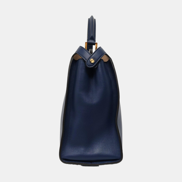 Authenticated pre-owned Peekaboo Essential Calfskin Blue - Shoulder Bag at Looply