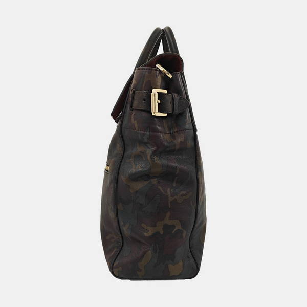 Calfskin Shoulder Bag Multicolor