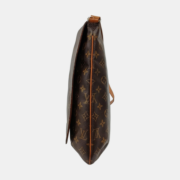 MUSETTE TANGO Monogram Coated Canvas Brown