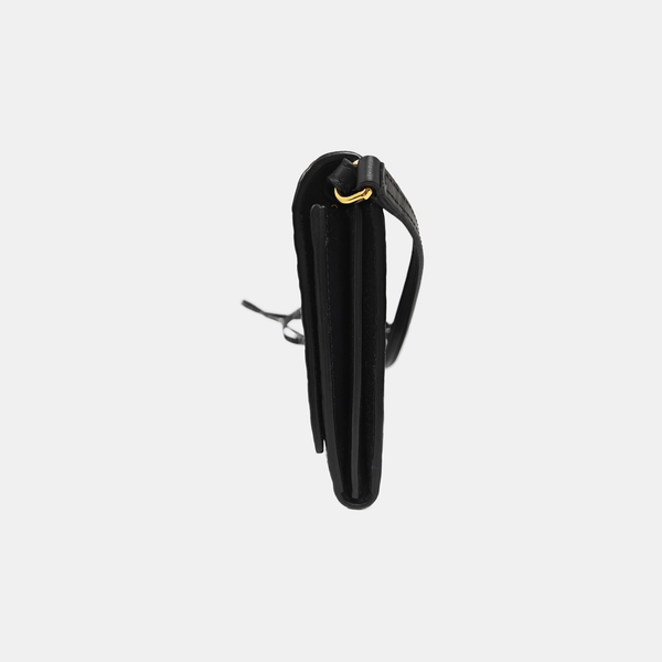 Calfskin Shoulder Bag Black
