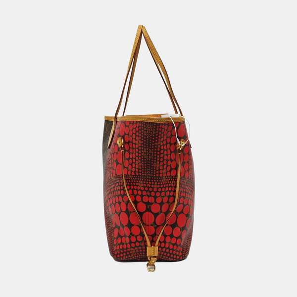 NEVERFULL MM Monogram Coated Canvas Brown