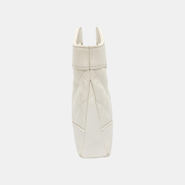 CHANEL 31 Mini Quilted Lambskin White