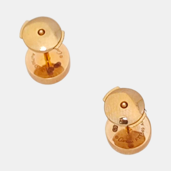 LOVE 18k Rose Gold Stud Earrings
