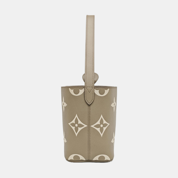 ALL IN BB Monogram Calfskin Gray
