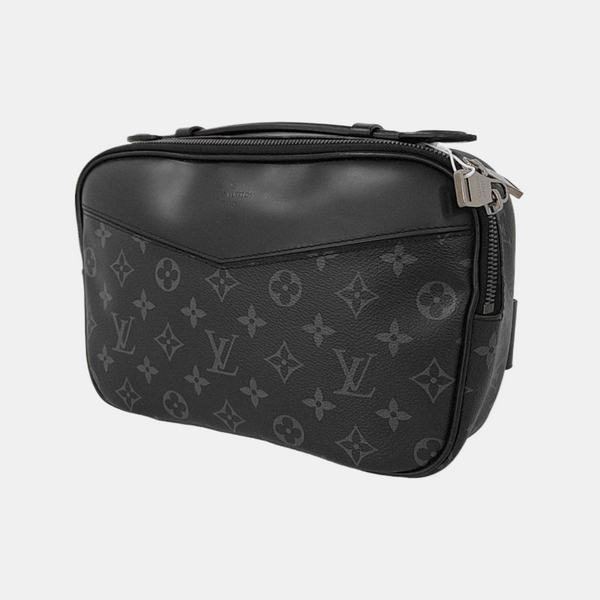 EXPLORER Monogram Coated Canvas Black
