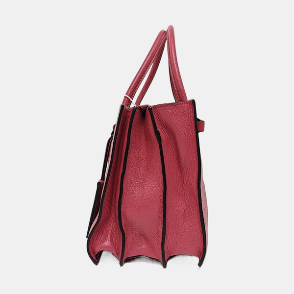 Calfskin Shoulder Bag Pink