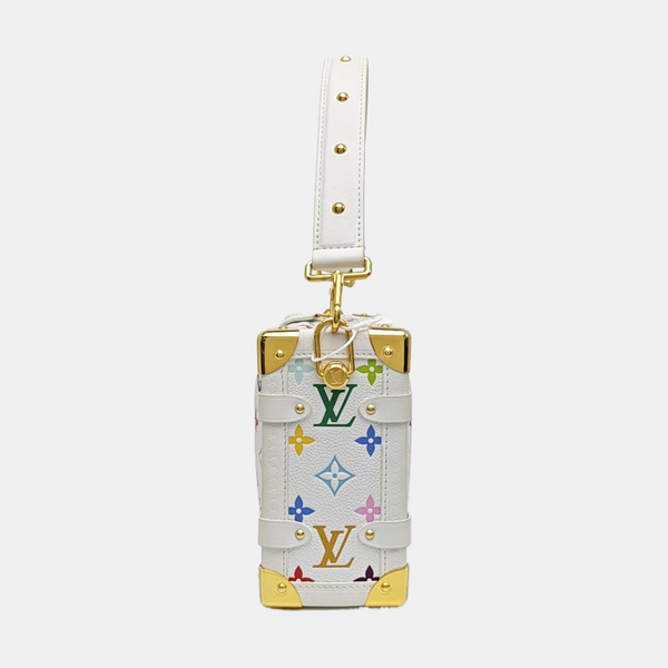 LV × TM SIDE TRUNK MM Monogram Calfskin White