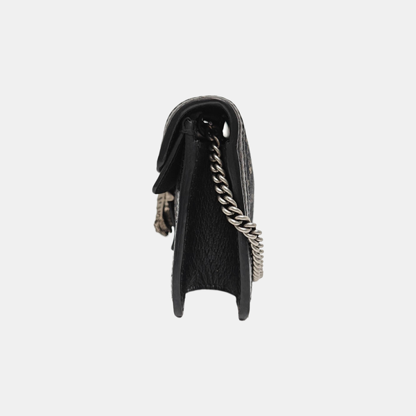 Authenticated pre-owned Dionysus Super Mini Monogram Denim Black - Shoulder Bag at Looply