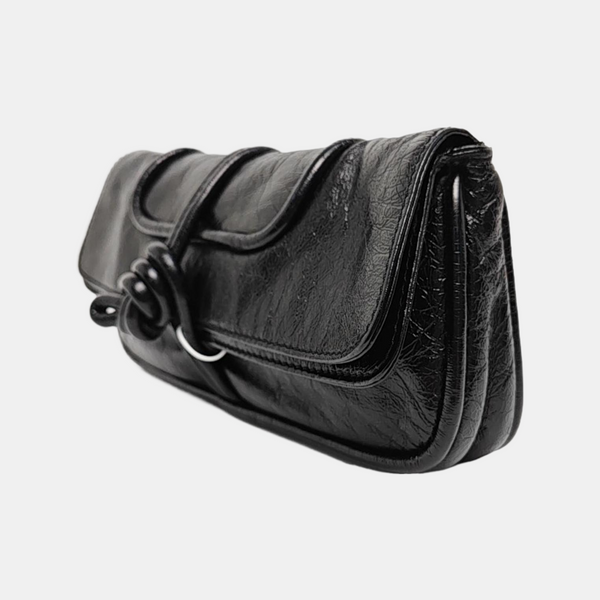 Calfskin Clutch Black