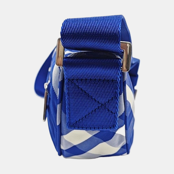 Canvas Crossbody Bag Blue