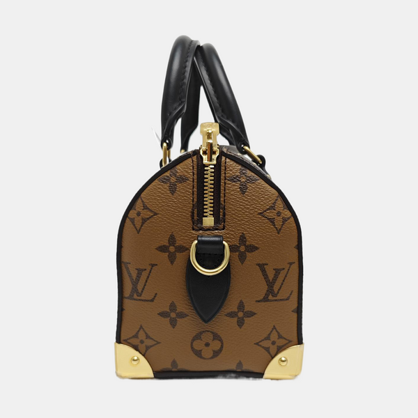 SPEEDY TRUNK 20 Monogram Coated Canvas Brown