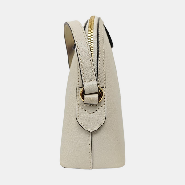 Ophidia Small Calfskin White