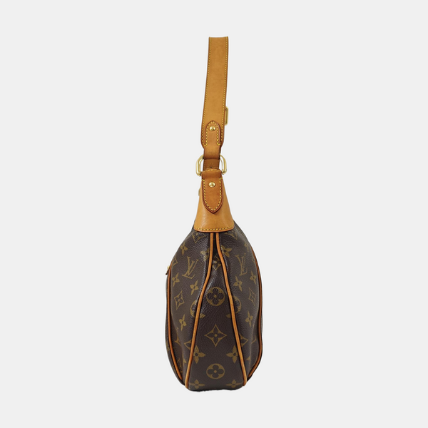 VINTAGE THAMES GM Monogram Coated Canvas Brown