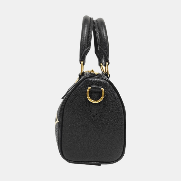 SPEEDY Nano Monogram Calfskin Black