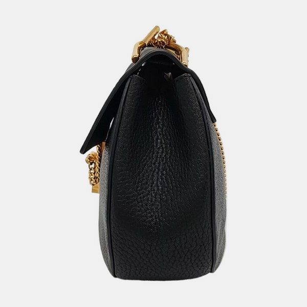 Drew Medium Calfskin Black
