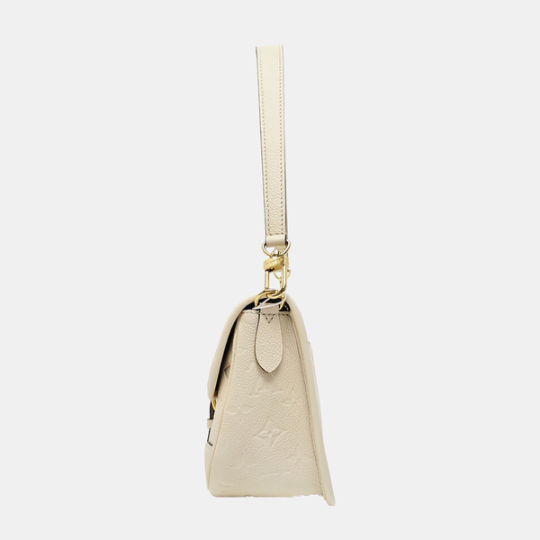 DIANE Monogram Calfskin Beige