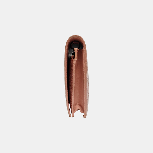 Microguccissima Monogram Calfskin Pink